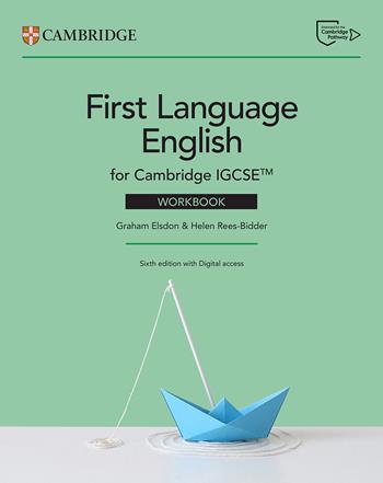 Cambridge IGCSE. First Language English. Workbook. Per le Scuole superiori. - Graham Elsdon, Helen Rees-Bidder, Patrick Creamer - Libro Cambridge 2025 | Libraccio.it
