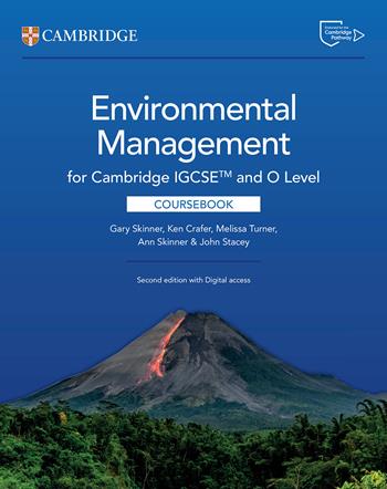 Cambridge IGCSE and O level environmental management. Coursebook. Con e-book - Gary Skinner, Ken Crafer, Melissa Turner - Libro Cambridge 2025 | Libraccio.it