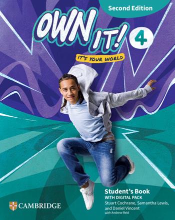 Own it! It's your world. Student's book with Digital pack. Level 4. Per la Scuola media. - Claire Thacker, Samantha Lewis, Daniel Vincent - Libro Cambridge 2026 | Libraccio.it