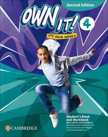 Own it! Student's Book and Workbook with Digital Pack Combo B. Level 4. Per la Scuola media. - Claire Thacker, Samantha Lewis, Daniel Vincent - Libro Cambridge 2026 | Libraccio.it