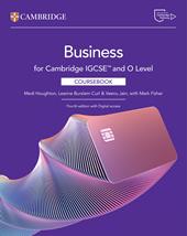 Cambridge IGCSE and O Level Business. Coursebook. Con e-book