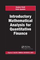Introductory Mathematical Analysis for Quantitative Finance - Daniele Ritelli, Giulia Spaletta - Libro Taylor & Francis Ltd, Chapman and Hall/CRC Financial Mathematics Series | Libraccio.it