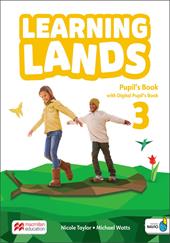 Learning lands. Level 3. Pupil's book. Con Navio app. Con e-book