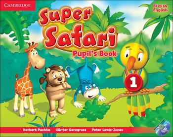 Super safari. Level 1. Pupil's book. Con DVD-ROM - Herbert Puchta, Günter Gerngross, Peter Lewis-Jones - Libro Cambridge 2015 | Libraccio.it