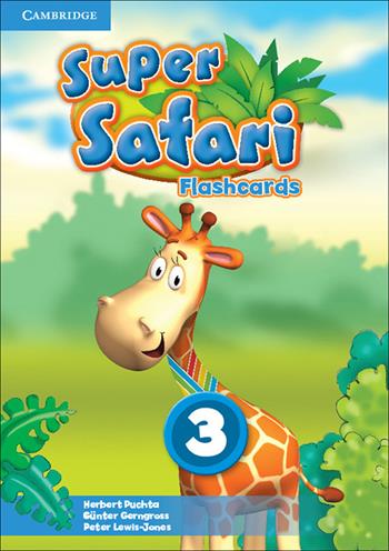 Super safari. Level 3. Flashcards (pack of 78). Per la Scuola elementare - Herbert Puchta, Günter Gerngross, Peter Lewis-Jones - Libro Cambridge 2015 | Libraccio.it