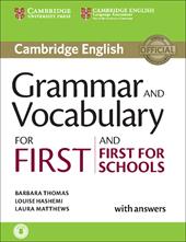 Cambridge grammar for first certificate. With answers. Con CD Audio. Con espansione online