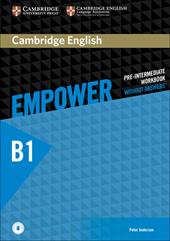 Empower. B1. Pre-intemediate. Workook. Without answers. Per le Scuole superiori. Con e-book. Con espansione online