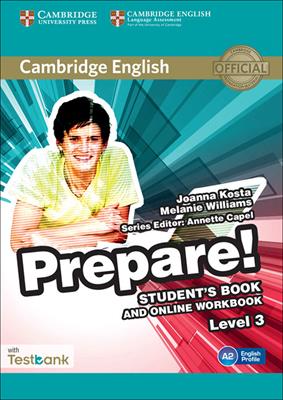 Cambridge English Prepare! 3. Student's Book and Online Workbook with Testbank - Annette Capel, Niki Joseph - Libro Cambridge 2015 | Libraccio.it