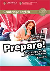 Cambridge English prepare! Level 4. Student's book. Con espansione online