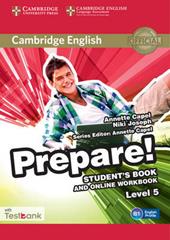 Cambridge English Prepare! 5. Student's Book and Online Workbook with Testbank