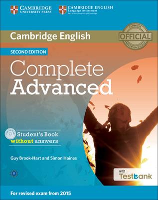 Complete Advanced. Student's Book without answers. Con CD-ROM - Guy Brook-Hart, Simon Haines - Libro Cambridge 2015 | Libraccio.it
