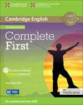 Complete first certificate. Student's book. Without answers. Con CD-ROM. Con espansione online
