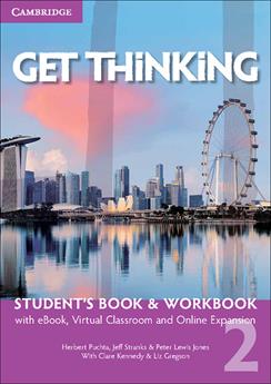 Get thinking. Student's book-Workbook. Con e-book. Con espansione online. Vol. 2 - Herbert Puchta, Jeff Stranks, Peter Lewis-Jones - Libro Cambridge 2015 | Libraccio.it