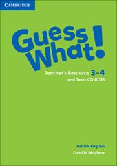 Guess what! Guess What! Level 3-4 Teacher's Resources and Test CDROM