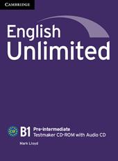 English Unlimited. Level B1 Testmaker. CD-ROM. Con CD-Audio