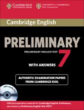 Cambridge English. Preliminary. Level 7. Student's book. With answers.