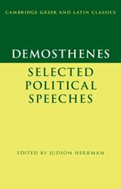 Demosthenes: Selected Political Speeches