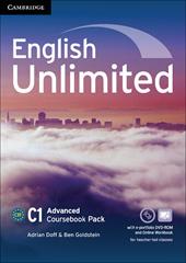 English Unlimited. Level C1 Coursebook with e-Portfolio and Online Workbook Pack