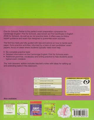 First for schools trainer. Six practice tests. Without answers. Per le Scuole superiori. Con CD Audio. - Sarah Dymond, Felicity O'Dell, Helen Tiliouine - Libro Cambridge 2013 | Libraccio.it