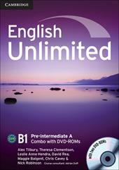 English Unlimited. Level B1 Combo A. Con DVD-ROM
