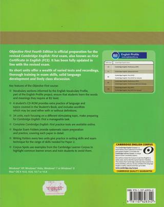 Objective first certificate. Student's book. Without answers. Per le Scuole superiori. Con CD-ROM.  - Libro Cambridge 2014 | Libraccio.it