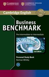 Business benchmark. Pre-intermediate to intermediate. Personal study book. Con espansione online