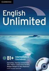English Unlimited. Level B1+ Combo A + DVD-ROMs