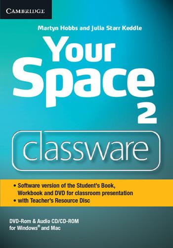 Your Space ed. int. Level 2 with Teacher's Resource. DVD-ROM - Martyn Hobbs, Julia Starr Keddle - Libro Cambridge 2012 | Libraccio.it