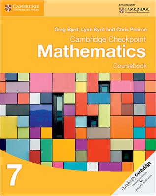 Cambridge checkpoint mathematics. Coursebook. Con espansione online. Vol. 7 - Byrd Greg, Byrd Lynn, Chris Pearce - Libro Cambridge 2015 | Libraccio.it