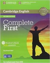 Complete first certificate. Student's book-Workbook with answers. e CD-ROM. Con CD Audio. Con espansione online
