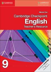 Cambridge Checkpoint English. Teacher's Resource 9. CD-ROM