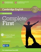 Complete first certificate. Student's book with answers. Con CD-ROM. Con espansione online