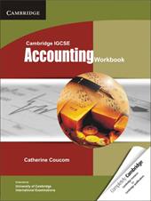 Cambridge IGCSE and O level accounting. Workbook.