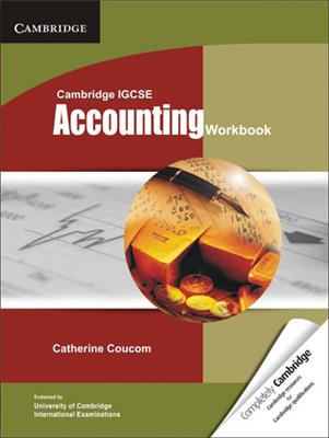 Cambridge IGCSE and O level accounting. Workbook. - Coucom Catherine - Libro Cambridge 2016 | Libraccio.it