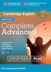 Complete Advanced. Presentation Plus. DVD-ROM
