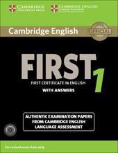 B2 First. Cambridge English First. Student's book with Answers. Con CD Audio. Con espansione online. Vol. 1