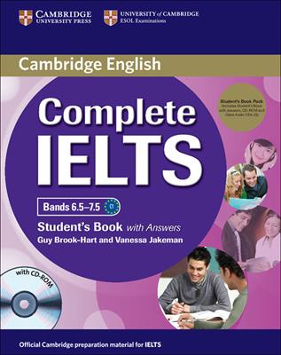 Complete IELTS. Bands 6.5-7.5. Level C1. Student's book. With answers. Con CD Audio. Con CD-ROM - Guy Brook-Hart, Vanessa Jakeman - Libro Cambridge 2013 | Libraccio.it