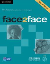 face2face. Intermediate. Teacher's book. Con DVD-ROM
