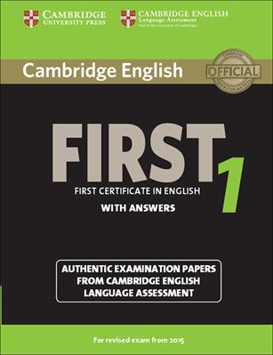 B2 First. Cambridge English First. Student's book with Answers. Con espansione online. Vol. 1  - Libro Cambridge 2014, FCE Practice Tests | Libraccio.it