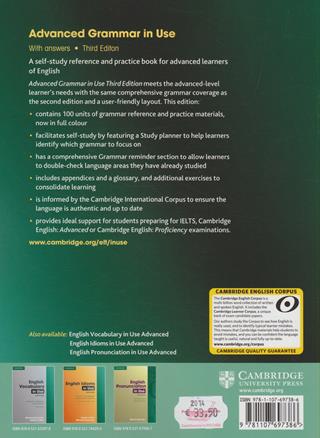 Advanced grammar in use. Book. With answers. Con espansione online - Martin Hewings - Libro Cambridge 2013, Grammar in Use | Libraccio.it