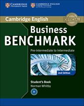 Business benchmark. students's book. Pre-intermediate to intermediate. Con espansione online