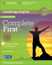 Complete first certificate. Student's book with answers. e CD-ROM. Con CD Audio. Con espansione online