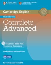 Complete Advanced. Teacher's book. Con CD-ROM