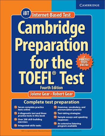 Cambridge Preparation for the TOEFL Test. Book with Online Practice Tests - Jolene Gear, Robert Gear - Libro Cambridge 2015 | Libraccio.it