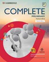 Complete preliminary. For the revised exam from 2020. Teacher's book. Con File audio per il download. Con Contenuto digitale per download
