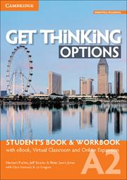 Get thinking options. A2. Student's book-Workbook. Con e-book. Con espansione online - Herbert Puchta, Peter Lewis-Jones, Jeff Stranks - Libro Cambridge 2017 | Libraccio.it