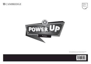 Power up. Level 6. Posters. - Caroline Nixon, Michael Tomlinson, Colin Sage - Libro Cambridge 2019 | Libraccio.it