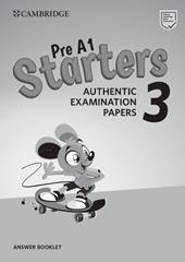 Cambridge English young learners. Tests. Starters. Answers booklet. Con espansione online. Vol. 3
