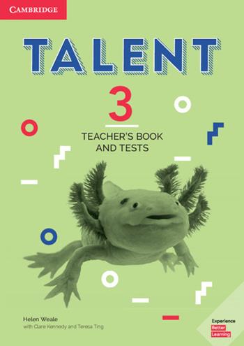 Talent international. Level 3. Teachers's book and tests.  - Libro Cambridge 2019 | Libraccio.it