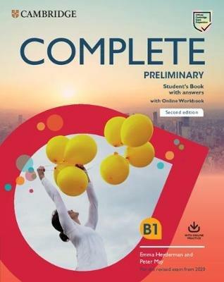 Complete Preliminary Student's Book with Answers with Online Workbook - Peter May, Emma Heyderman - Libro Cambridge University Press, Complete | Libraccio.it